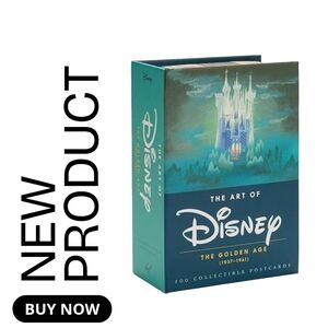 NEW Disney The Art of Disney Golden Age Postcard Collection